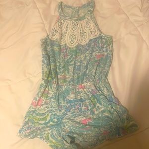 Girls Lilly Pulitzer Romper size 8-10